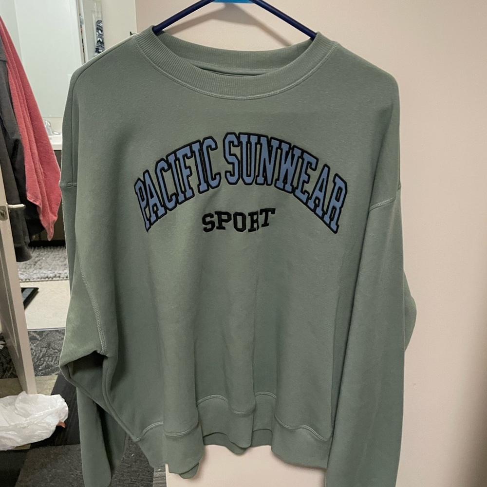 pacific sunwear crewneck oversized